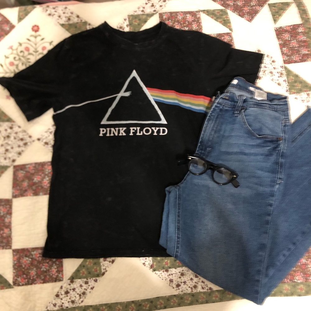 Pink Floyd Black Graphic Tee